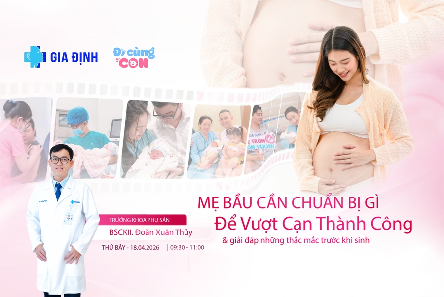 Lớp học tiền sản tháng 4: Mẹ bầu cần chuẩn bị gì để vượt cạn thành công?